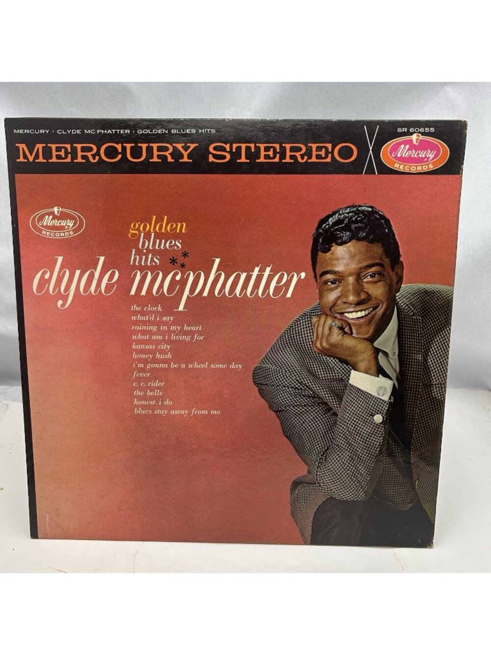 CLYDE MCPHATTER: golden blues hits MERCURY 12" LP 33 RPM